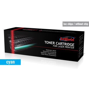 Toner JetWorld zamiennik HP 415X W2031X LaserJet Color Pro M454, M479 6K Cyan  (toner bez chipa - należy przełożyć z kasety OEM A lub X - zapoznaj się