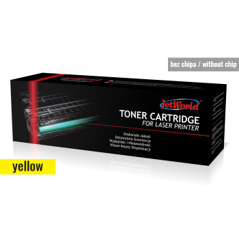 Toner JetWorld Yellow Canon CRG055HY zamiennik CRG-055HY (3017C002) (toner bez chipa - należy przełożyć z kasety OEM A lub X - zapoznaj się z instrukc