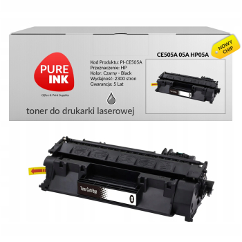 Toner Pureink CE505A HP05A 05A do HP P2056X