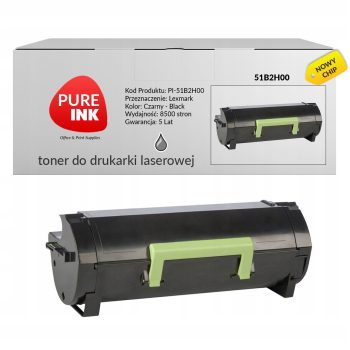 Toner Pureink 51B2H00 do Lexmark MS617dn