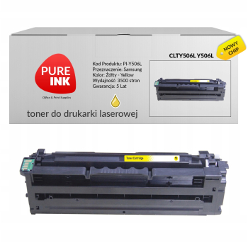 Toner Pureink CLTY506L Y506L SU515A do CLX-6260FR