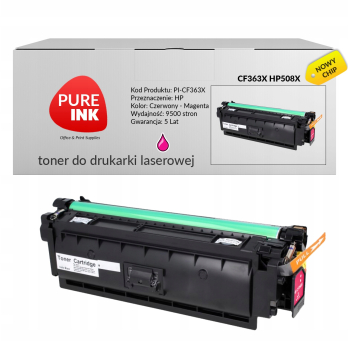 Toner Pureink CF363X HP508X 508X do HP M577dn