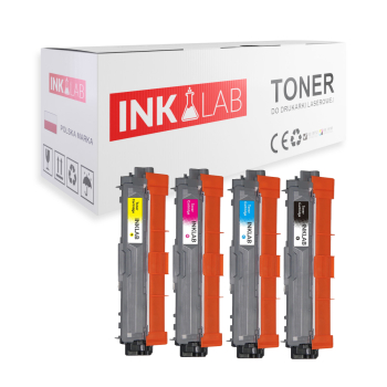 4x Toner InkLab zamiennik TN241B/C/M/Y Zestaw