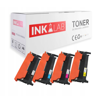 4x Toner InkLab zamiennik CLTK/C/M/Y 404S Zestaw