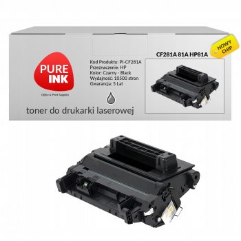 Toner Pureink CF281A HP81A 81A do HP M606x