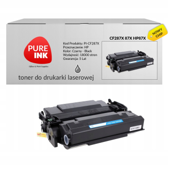 Toner Pureink CF287X HP87X 87X do HP M527f