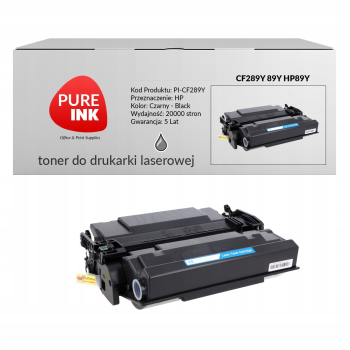 Toner Pureink CF289Y HP89Y 89Y do HP M507n