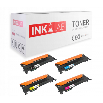 4x Toner InkLab zamiennik CMYK W2070/1/2/3A Zestaw