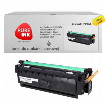 Toner Pureink CF360X HP508X 508X do HP M577z